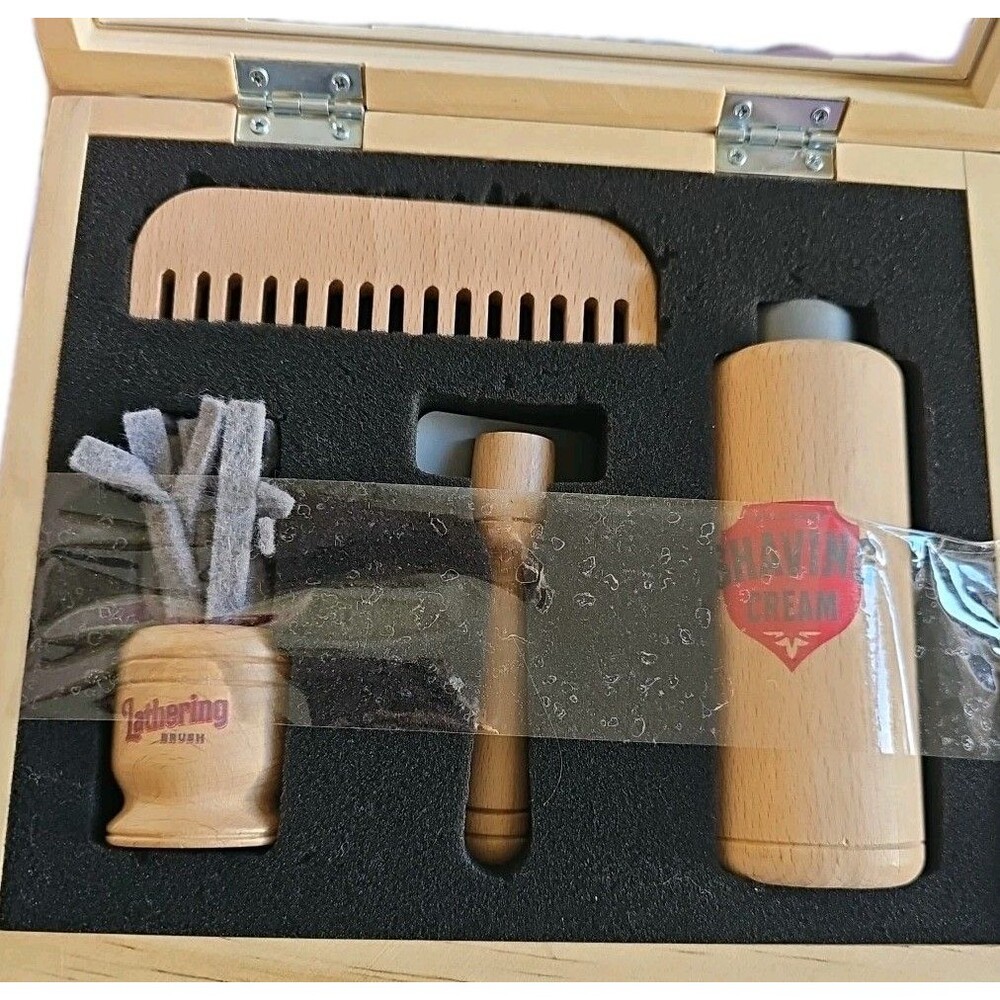 Hearth And Hand with Magnolia Kids Wood Toy Shave Kit 5 pc NEW Age 3+ - Picture 5 of 8